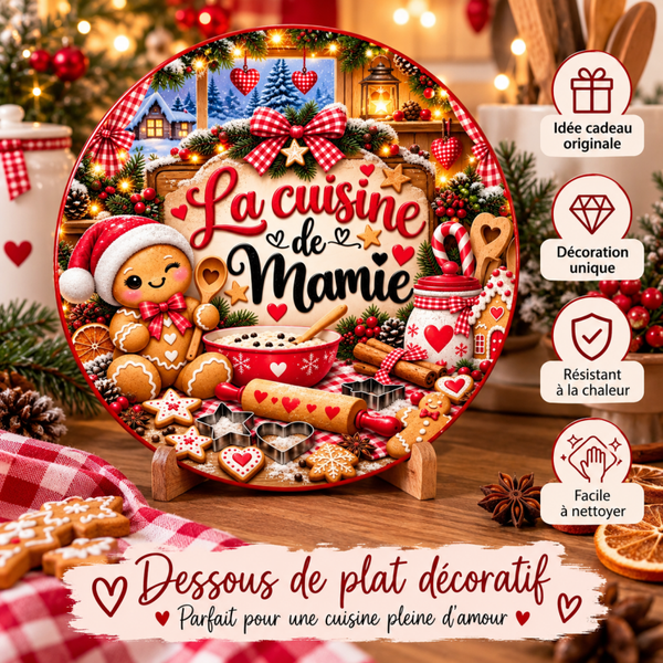 Dessous de plat décoratif personnalisé