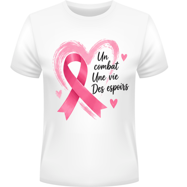 T-shirt Octobre Rose