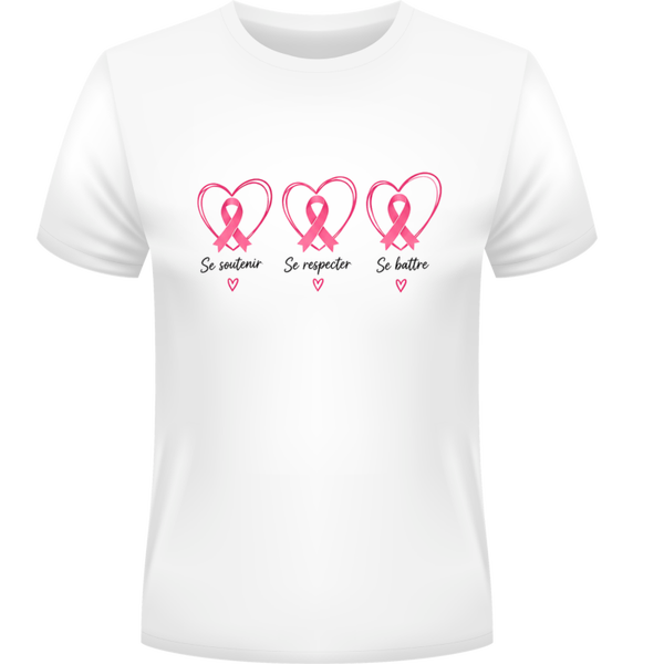 T-shirt octobre rose