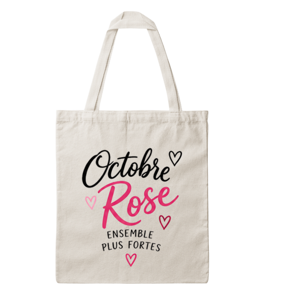 Totebag Octobre rose