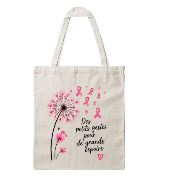 Totebag octobre rose