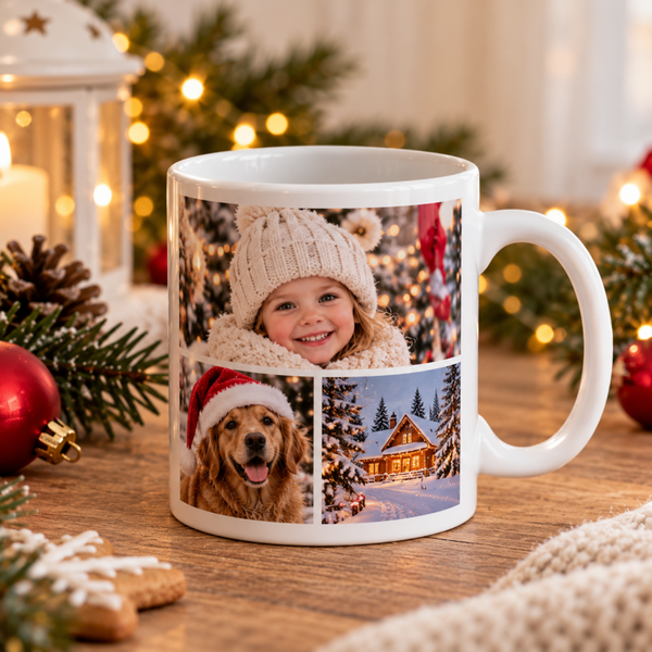 Mug de Noël personnalisé