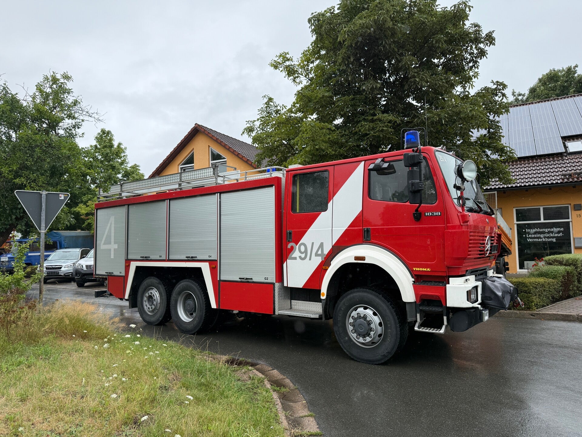 Mercedes Benz 1838 Allrad Feuerwehr Löschfahrzeug V8