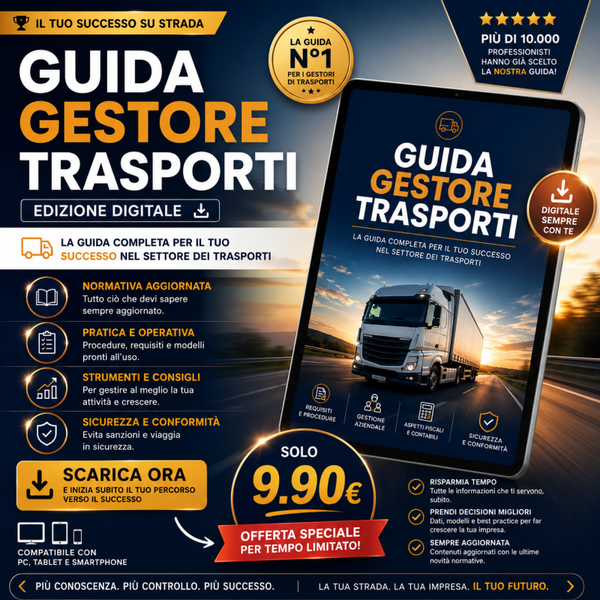 GUIDA GESTORE DEI TRASPORTI formato digitale