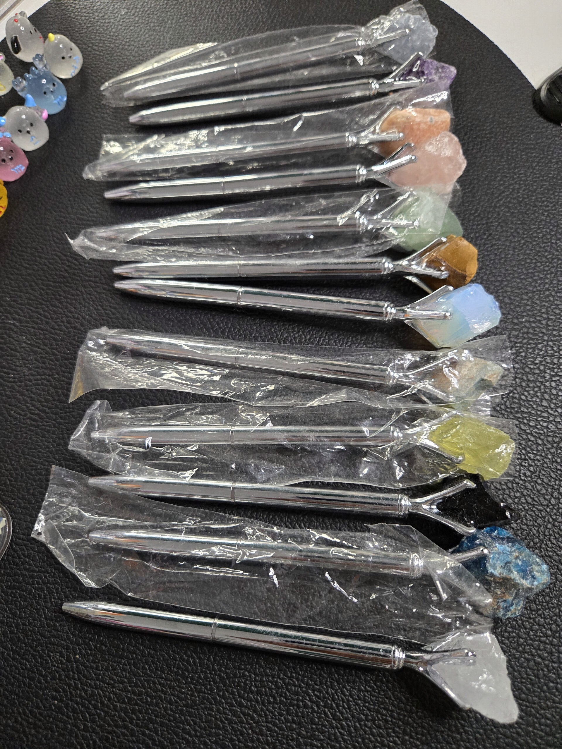 Ruwe Kristallen pennen