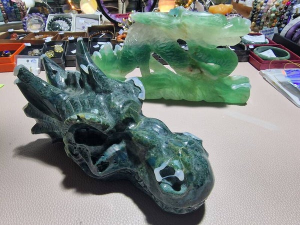 fluoriet & mossagaat drakenset