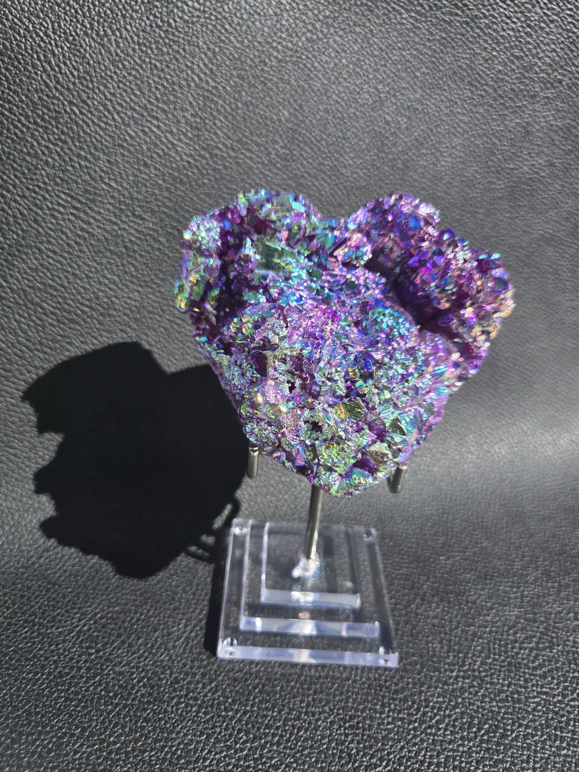 Aura coated sfaleriet hart