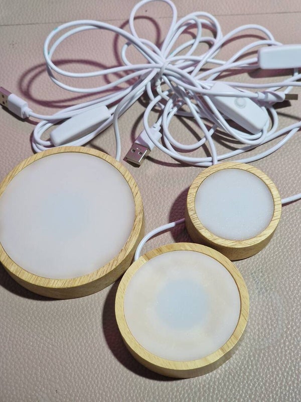 houten lamp
