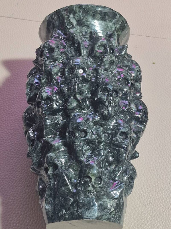 Charon's Skulls vase