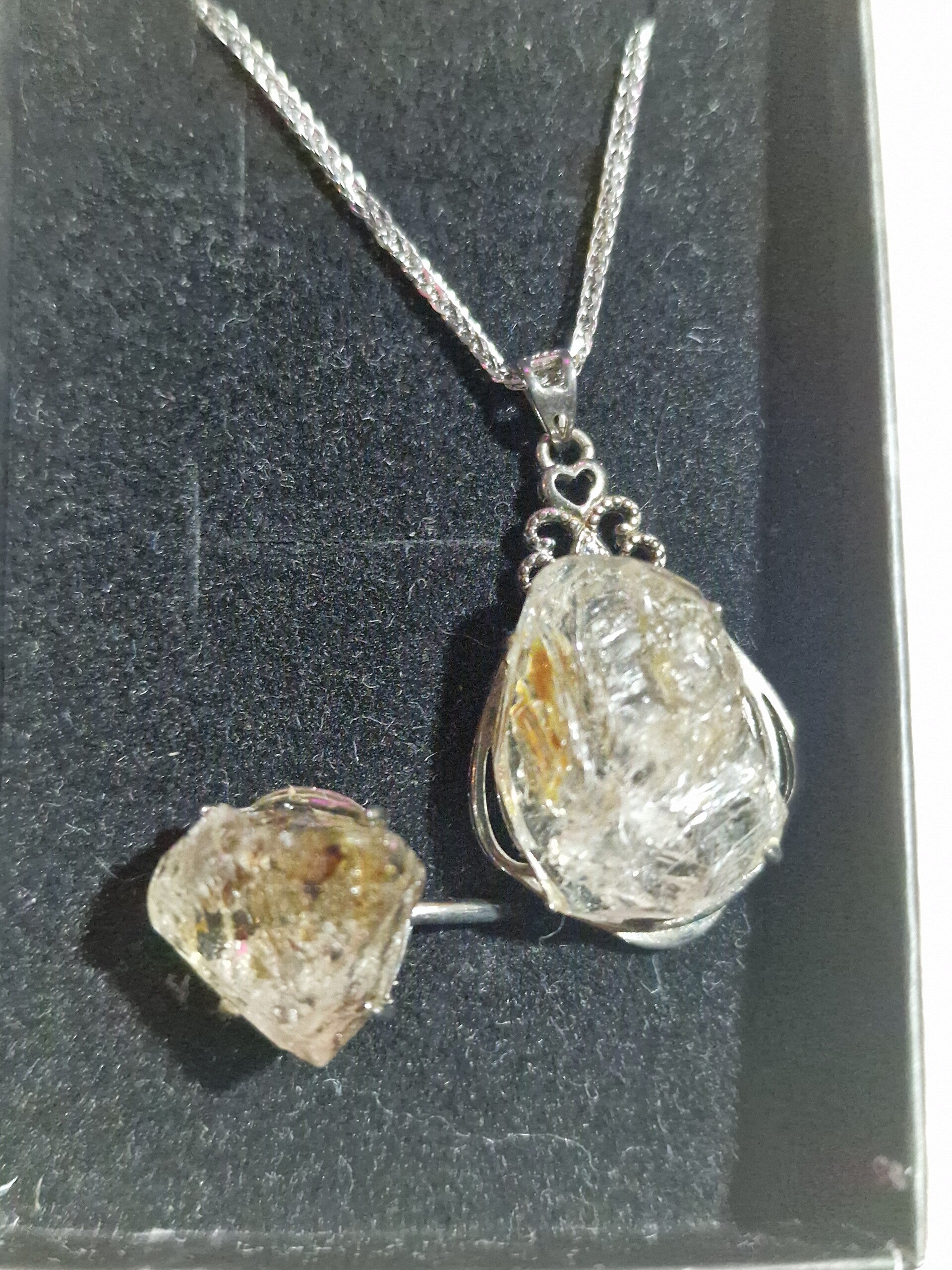 Herkimer diamant setjes