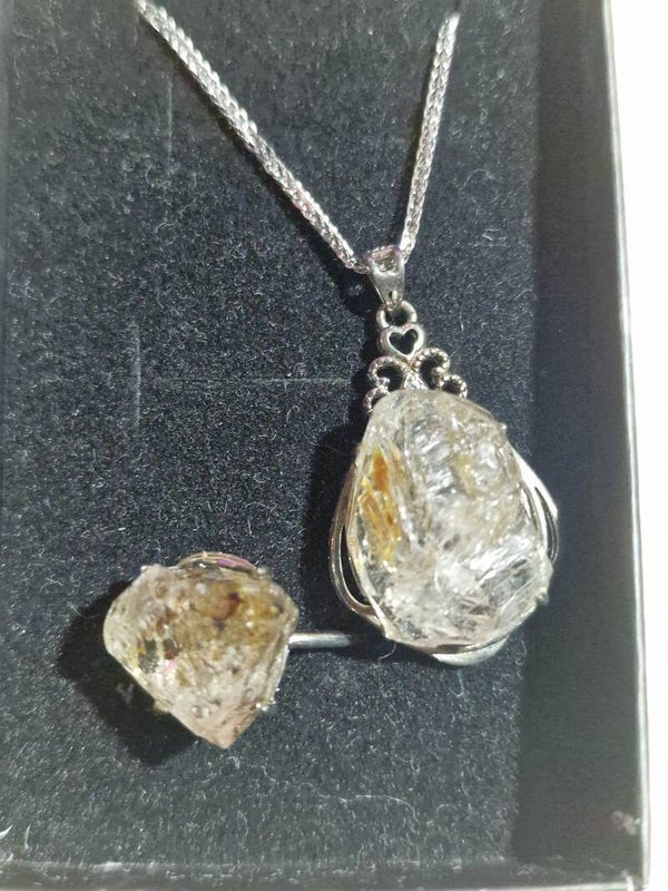 Herkimer diamant setjes