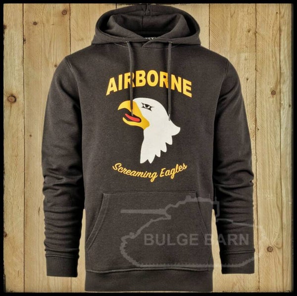 101st Airborne hoodie Black