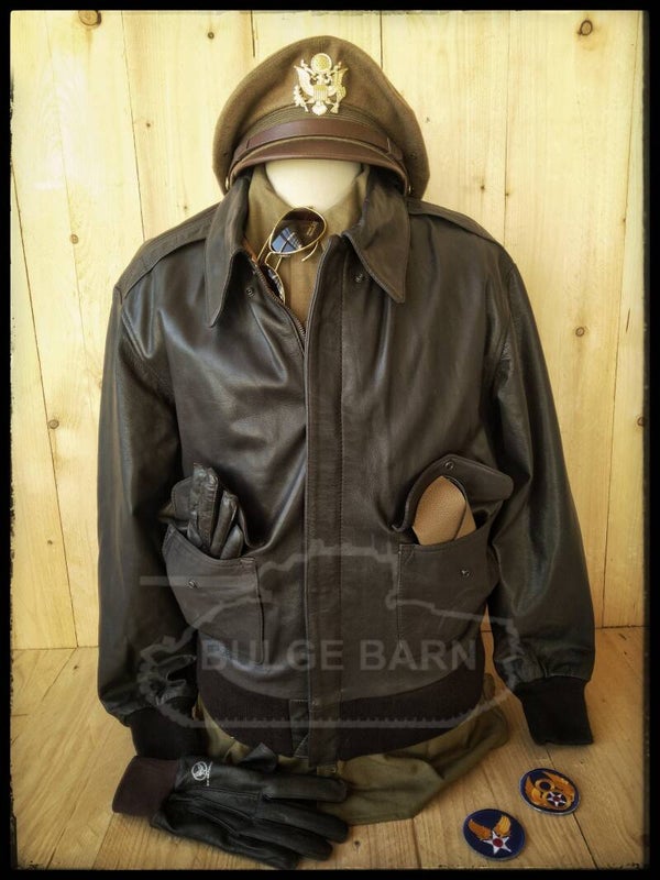 A-2 pilot jacket leather