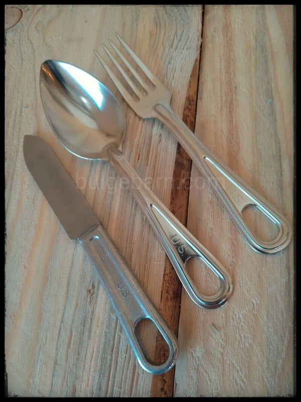 1944 Eating utensil 3 piece (REPRO) - US field cutlery