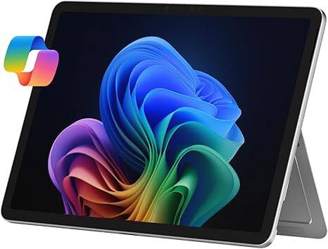 Surface Pro Copilot+ PC 2025 da 12 pollici con tastiera staccabile, Snapdragon X Plus e Windows 11, ideale per lavoro ibrido e mobilità professionale.