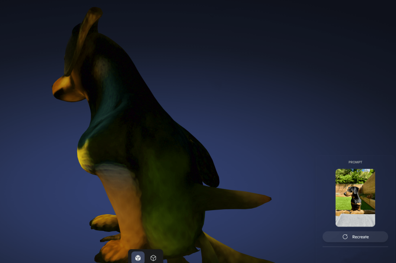 Copilot 3D: le immagini diventano modelli tridimensionali