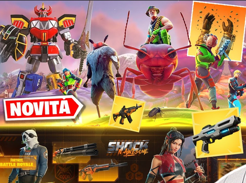 Fortnite S6/C4: Tutte le Novità tra Insetti, Power Ranger e Crossover