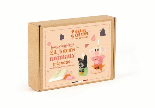 DIY-Kit Modelleren Kaarsen - Dieren Totem