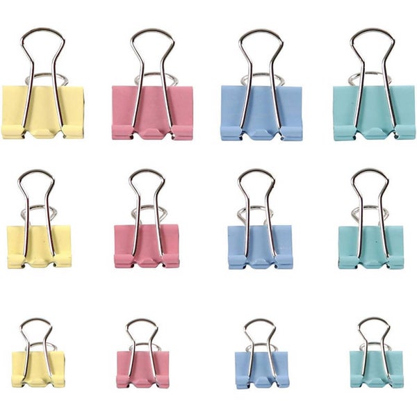 Foldback Clips, 30 stuks