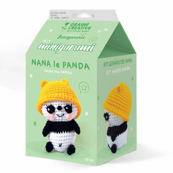 DIY-Haakset Mini Amigurumi - Nana de Panda
