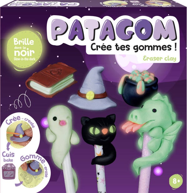Patagom Gum Klei Set - halloween