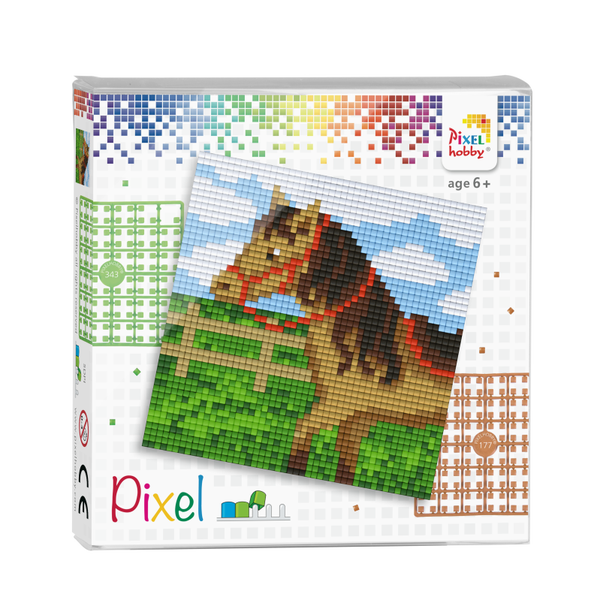 Pixel Set - paard