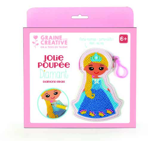 Diamond Painting Portemonnee Kit - prinses