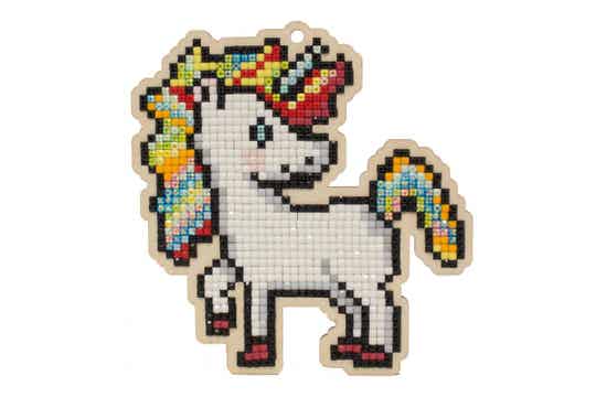 Diamond Painting Charm - Fancy Eenhoorn