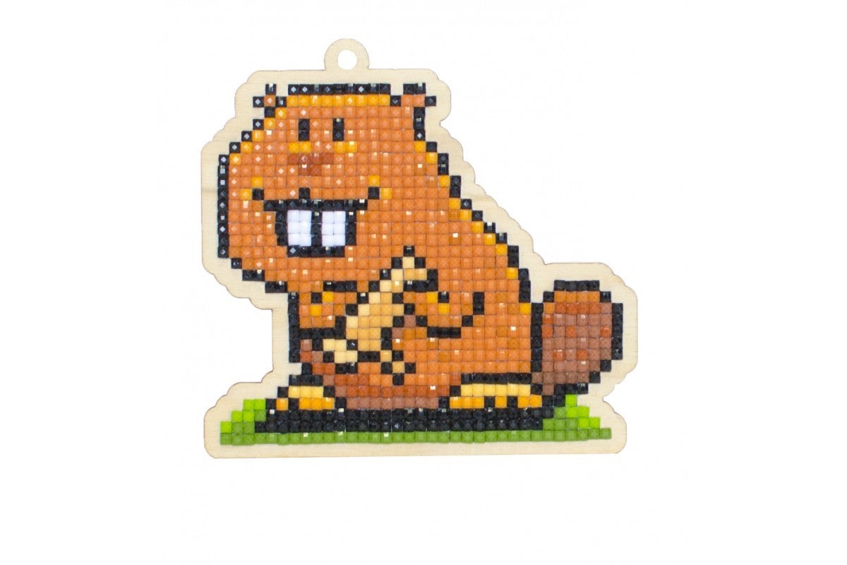 Diamond Painting Charm - Bever Bouwer