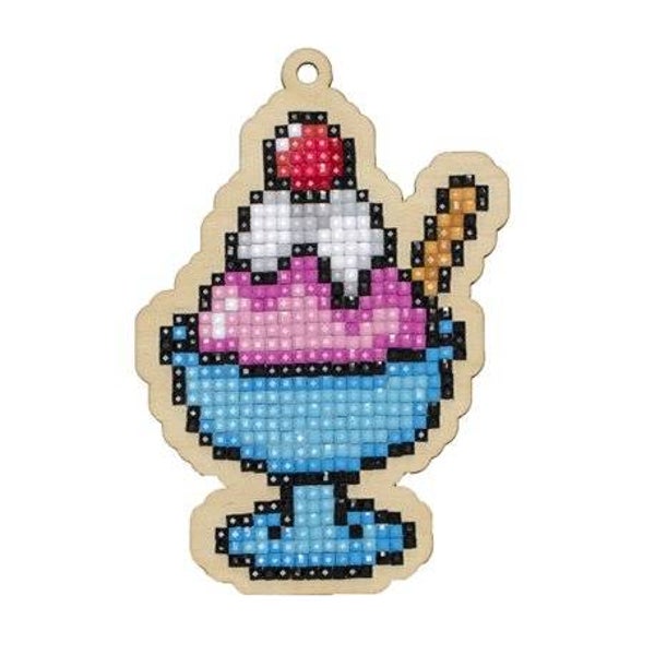 Diamond Painting Charm - Ice Cream