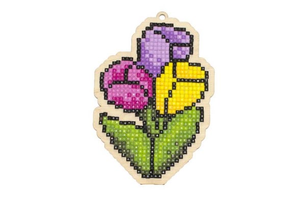 Diamond Painting Charm - Tulpen