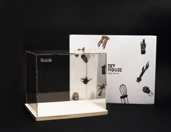 DIY Robotime Dust Cover 246x202x216mm - DF01M