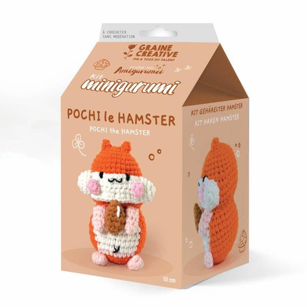DIY-Haakset Mini Amigurumi - Pochi de Hamster