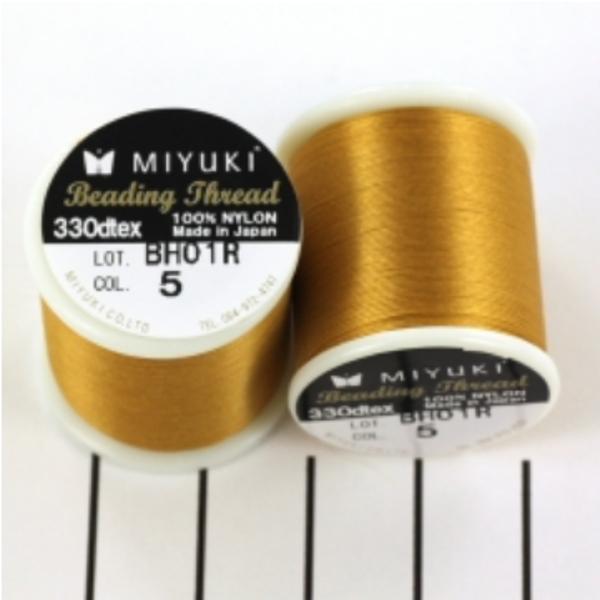Miyuki Rijggaren Draad - goud (05)