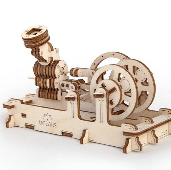 UGears Houten Modelbouw - Pneumatische Motor