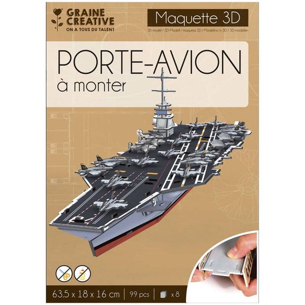 Puzzel 3D Maquette - Vliegdekschip