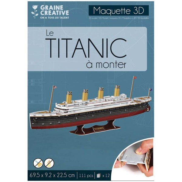 Puzzel 3D Maquette - Titanic