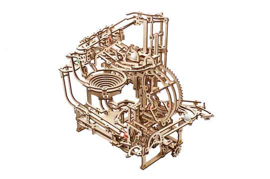 UGears Houten Modelbouw - Knikkerbaan "Stepped Hoist"