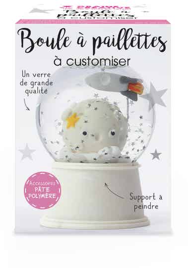 DIY-Kit Maak je eigen Sneeuwbol incl sterretjes