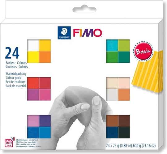 FIMO Soft Kleuren Set - 24 x 25g