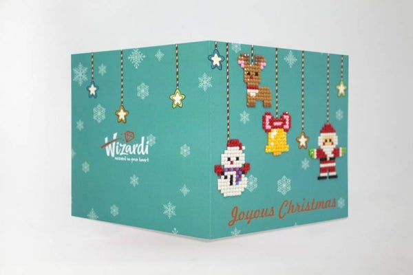 Diamond Painting Wenskaart - Joyous Christmas