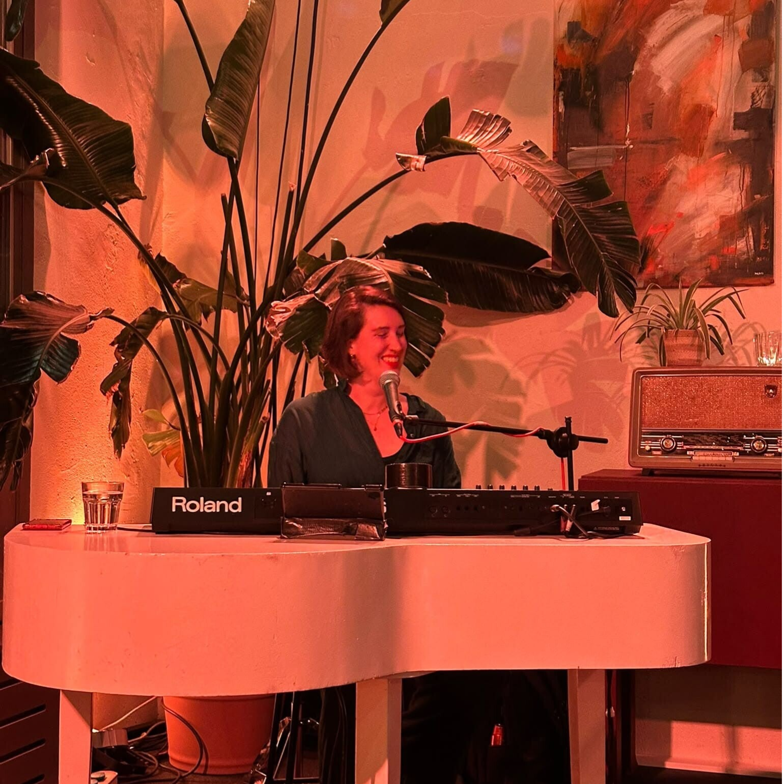 Optreden Piano Zang Let's Jam