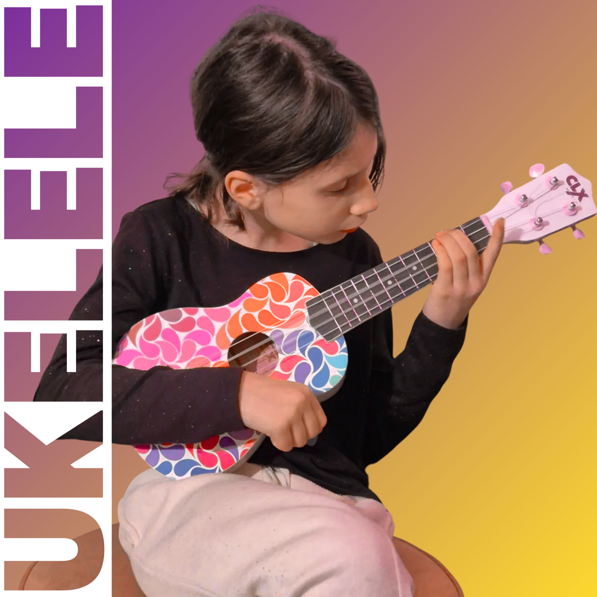 Ukelele les in Leiden
