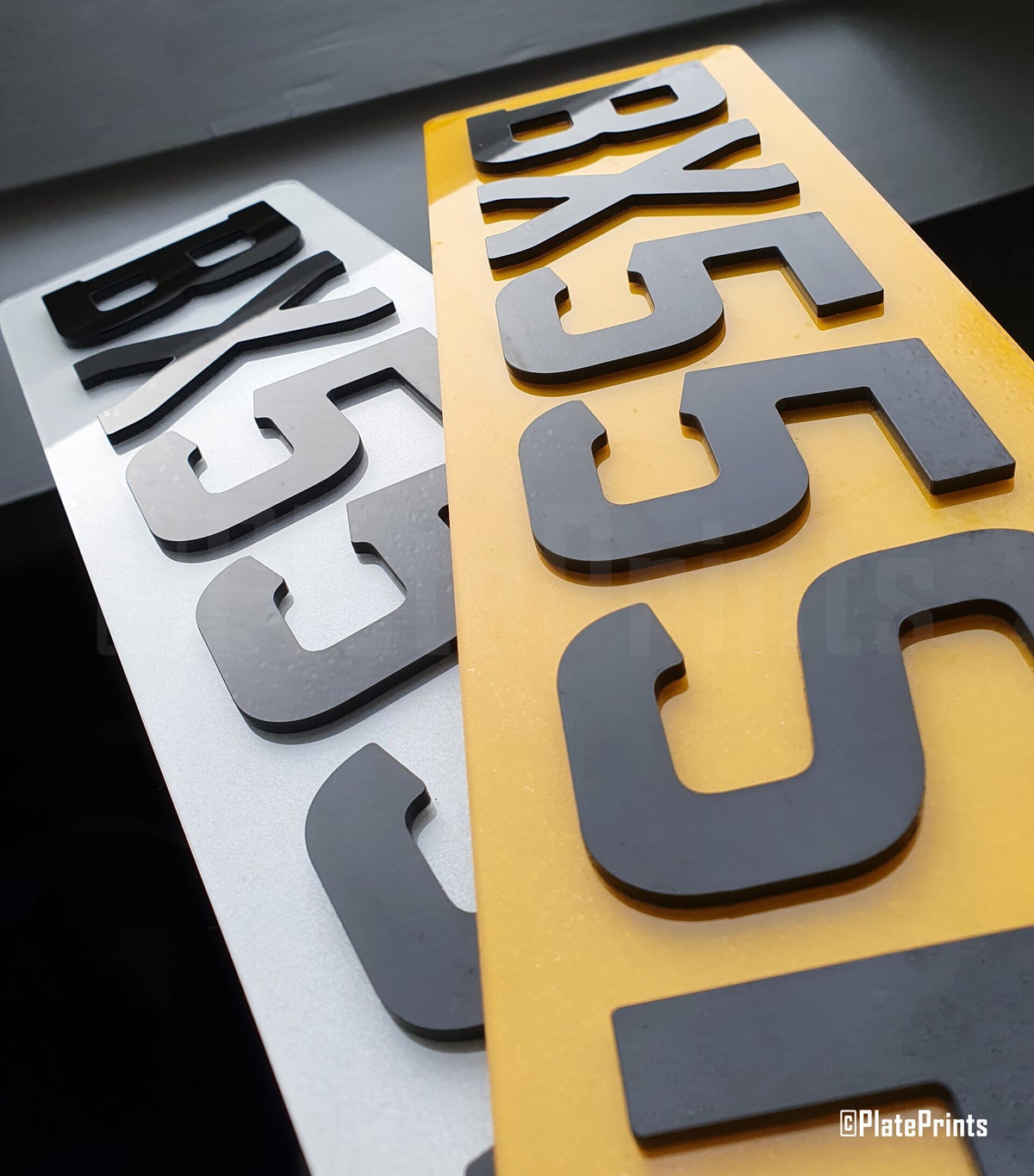 3D Gel Show Plate | 3D Number Plates | 4D Number Plate | Plate Prints ...