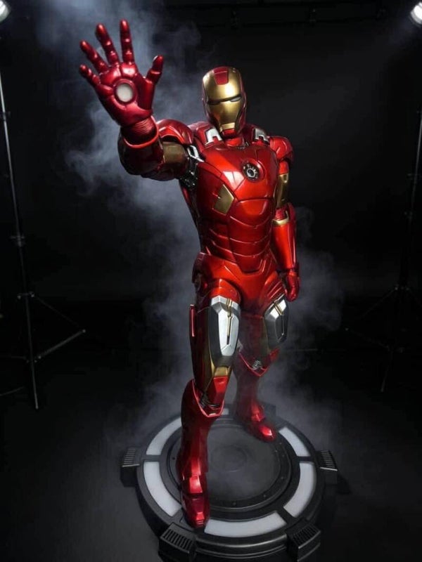 Iron Man taille réelle – pièce spectaculaire et iconique 🦾🔥