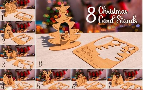 Christmas Card Stand