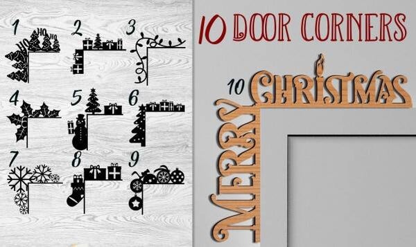 Door corner hangers
