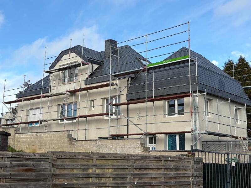 Isolation de  façade kaillou restaurant 