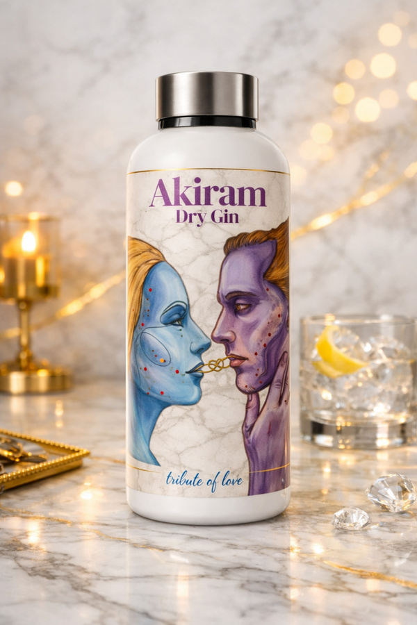 The Akiram dry gin 500ml 43% alc