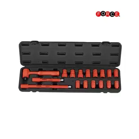 3/8'' 17-delige geïsoleerde doppenset